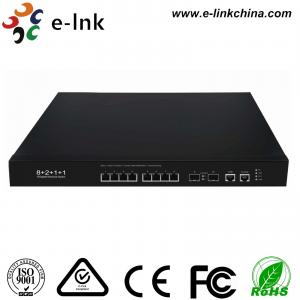 L2 Managed Ethernet POE Switch 8-Port 1G / 10G Base-T +  2 Port 10G SFP+