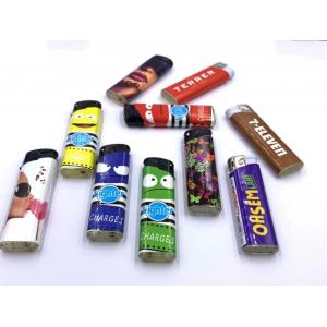 Electronic Cigar Disposable or Refillable EU Standard Gas Lighter with Five Colors