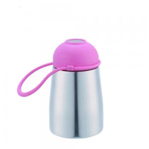 280ml Small Capacity Stainless Steel Sports Bottle Portable Double Wall Design