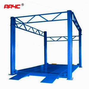 China AA4C high rise 4 post lift 3.5M high  3.0T capacity  car elevator cross floor lift auto ramp car parking lift supplier