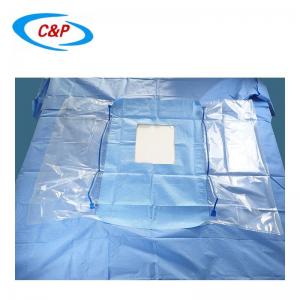 Customized Disposable Laparoscopy Drapes Fenestrated Surgical Drape