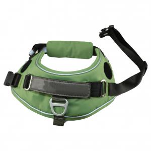 Outdoor Durable Pet Dog Harness For Beagle Green Black Extra Large Dog Harness Personalised