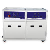 China Power Heater Dual Tanks Industrial Ultrasonic Cleaner Drying , ultrasonic cleaning equipment on sale