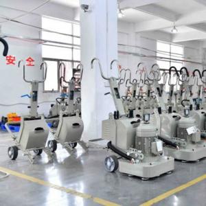 China 12 Heads Manual Terrazzo Grinding Machine With 7.5KW Motor supplier