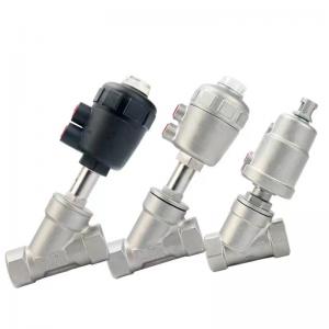Versatile Stainless Steel Angle Seat Valve 304 316 for Different Applications 1/8"-4
