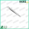 China Fine Tip Curved Precision Tweezers , Anti Static Tools Bent 45° For Extracting Parts wholesale