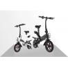 China 350W Selectric Folding Bike Lightweight High Carbon Steel Long - Distance Mileage wholesale