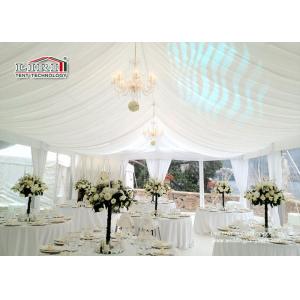 China Aluminum Beautiful Luxury Wedding Tents / 1000 Person Tent Large Capacity supplier