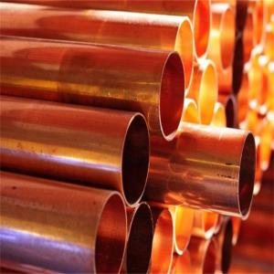 China C11000 35mm 42mm Straight  Water Oxygen Copper Pipe Cu Min 99.99% supplier