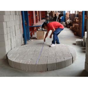 China Corrugated Column Packing Ceramic Structured Packing 500Y wholesale