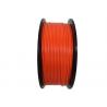 China Eco-Friendly Dark Orange PLA 3D Printer Filament / 3d Printer Pen Filament wholesale