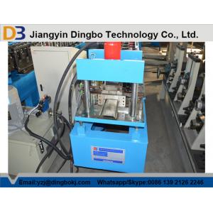 China PPGI Shutter Door Roll Forming Machine / Rolling Shutter Machine 0.3mm-0.6mm Thickness supplier
