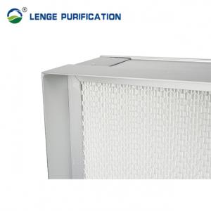 H14 Cleanroom HEPA Filter 1220 × 610 × 93 Compact With Gel Seal