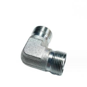 SAE Standard Carbon Steel Hydraulic Elbow Fittings 1c9 1d9 Male Threads Long Working Life