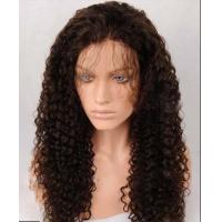 China Colored 100% Remy Lace Front Wigs Human Hair 12 Inch - 28 Inch Length on sale