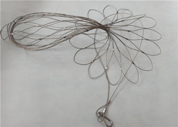 7x7 Strong Integration Stainless Steel Wire Mesh Bags Drop Preventing Net