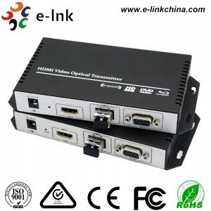 China RS232 Data HDMI Over Fiber Optic Extender Wireless Hdmi Transmitter And Receiver supplier