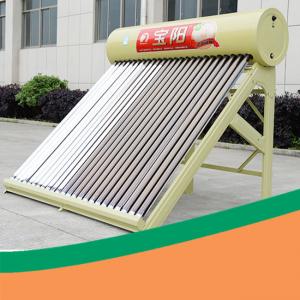 vacuum tube thermal solar water heater low pressure solar water heater