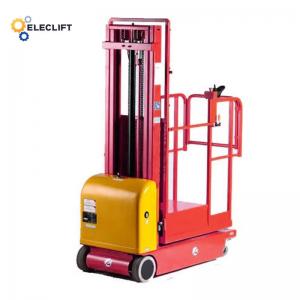 China AC Motor Electric Order Picker Material Handling Solution For Logistics Application supplier