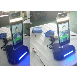 Face Recognition safe TEMPERATURE kiosk thermal scanner for security access control system with QR code MIPS software