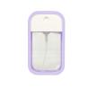 China Popular New Design 38ml 45ml 50ml Credit Card Flat Type Empty Plastic Refillable Hand Sanitizer Perfume Mist Spray Bottle wholesale