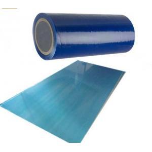 China 2.5 Mils Thick Medium Tack Adhesion Stainless Steel Protective Film supplier