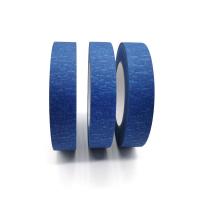 Wholesale Price Single Sided Rubber Custom Size Blue Crepe Paper Tape