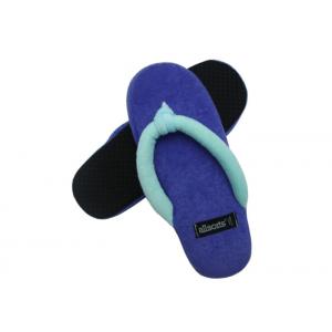 Hotel Disposable Slippers With Skidproof Point , Hotel Bathroom Slippers Portable