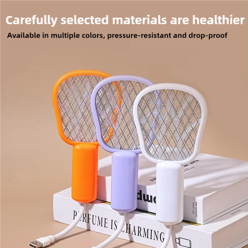 China JZ 3 in 1 USB Type Portable Mosquito Lamp with Night Light and High Voltage Swatter Safe Wet Bug Zapper Solid State wholesale