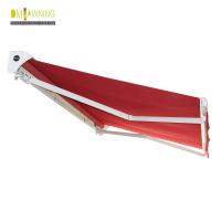 China light open retractable awning / Both motor and manual control awning on sale