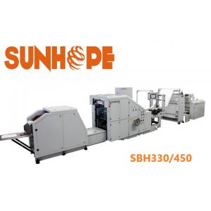 14kw Middle Tissue  Square Bottom gift bag making machinery