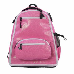 China Shinny Fashion Sports Backpack 20-35 Litre Capacity Arcuate Shoulder Strap wholesale