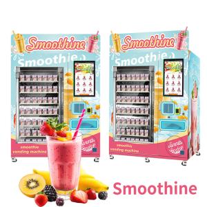 China Touch Screen Smoothie Vending Machine with Compressor Cooling System and Convenient Bill Payment wholesale