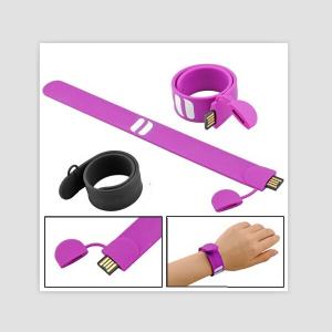 Kongst wristband usb/new silicon bracelet usb flash drive
