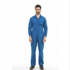 3/1 Twill Ul NFPA70E 7oz Fr Cotton Coverall For Men Cat2 FR Insulated Coveralls