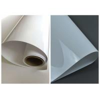 China White High Gloss Pvc Laminate Film For Cabinets Indoor Solid Color on sale