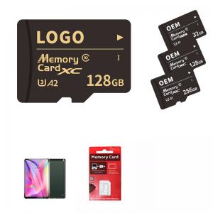 BSCI CE ROHS FCC UKCA タブレット データ チップ メモリ カード 128 Gb マイクロ Sd カード