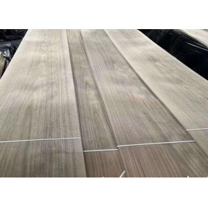 China 10-16% MC Crown Cut Natural Walnut Plywood Sheets Black Sliced Veneer supplier