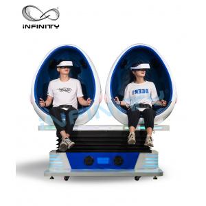 Indoor Amusement 9D VR Cinema Roller Coaster Simulator 2 Seats Electric Servo System