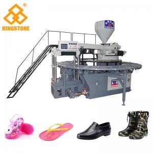 China One Color PVC Crystal Plastic Shoes Making Machine With Oil Pressure Circuit Design supplier