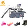 One Color PVC Crystal Plastic Shoes Making Machine With Oil Pressure Circuit