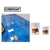 China UV Resistant 3d Epoxy Resin Metallic Concrete Floor Non Toxic on sale