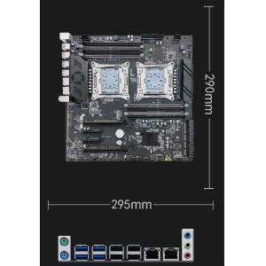 China DDR4 Dual CPU Servidor placa base EATX Intel C612 Conjunto de chips Dual CPU supplier