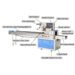 easy operation automatic,cookies bread wafer food packing machine