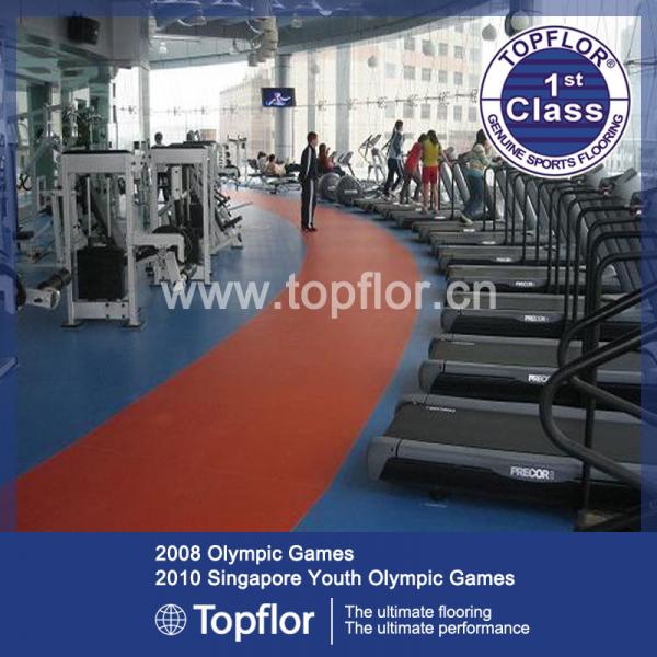 PVC Gym Flooring for Fitness Floor