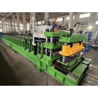 China PPGI Color Painted Glazed Roof Tile Roll Forming Machine For 0.4-0.6mm on sale