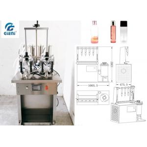 Water Based Material Toner Filling Machine For Glass Container
