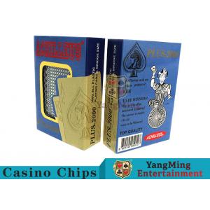 China Special Design Custom Plastic Playing Cards For Casino Games Dedicated supplier
