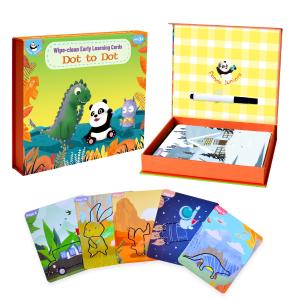 China Pen Control Wipe Clean Learning Flash Cards For 3-4 Year Old supplier
