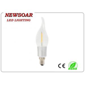 high end no strobe 2W led filament light with built-in IC chip